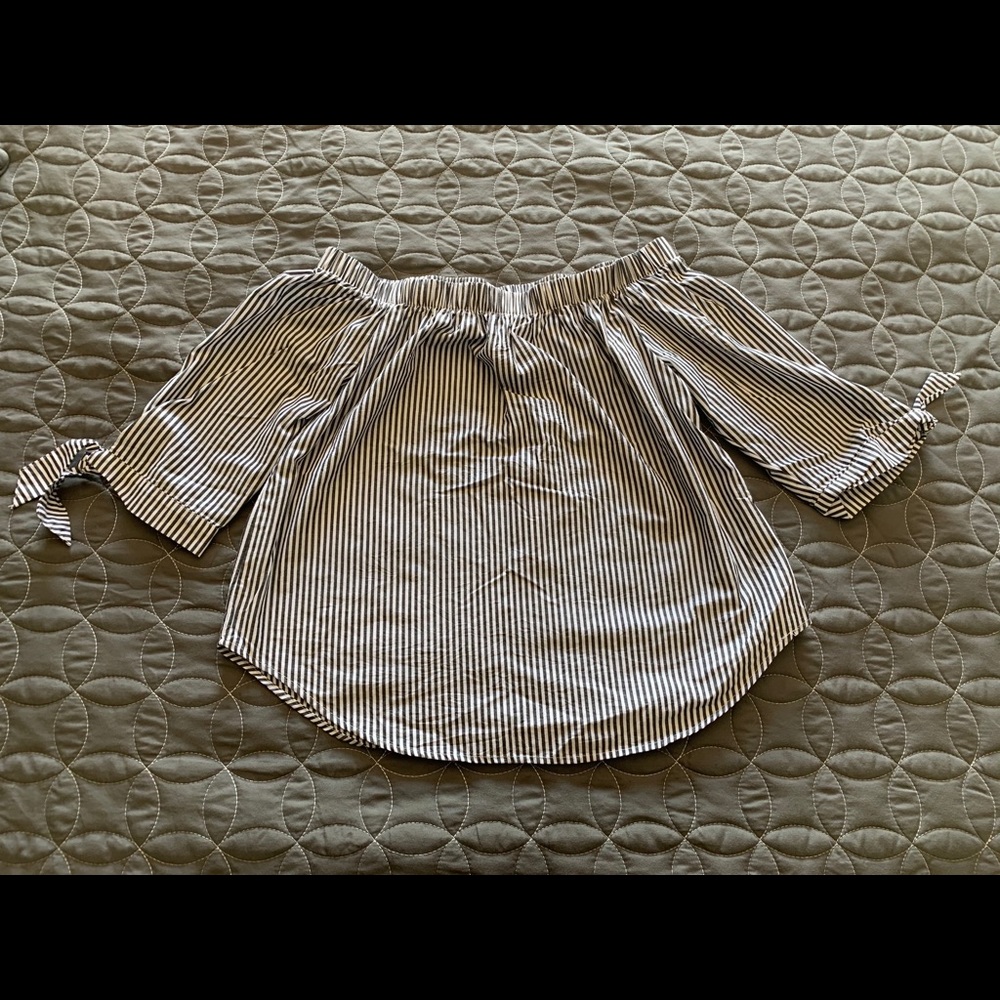 Off the shoulder blouse